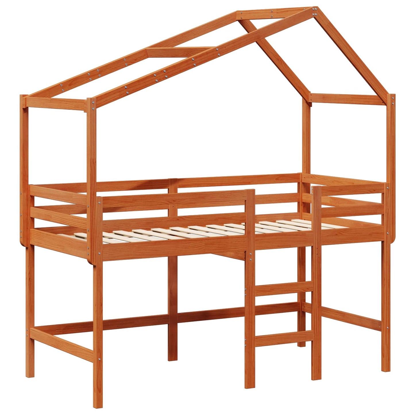 Hemsengeramme VoksBrun 90 x 190 cm Massiv furu