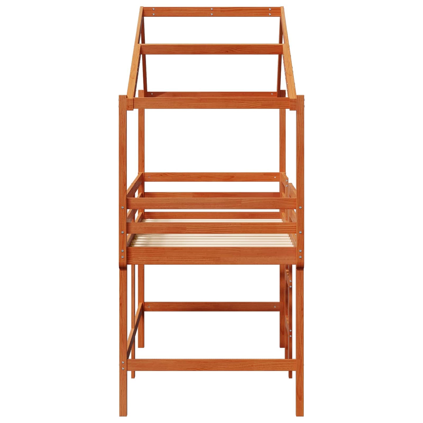Hemsengeramme VoksBrun 90 x 190 cm Massiv furu