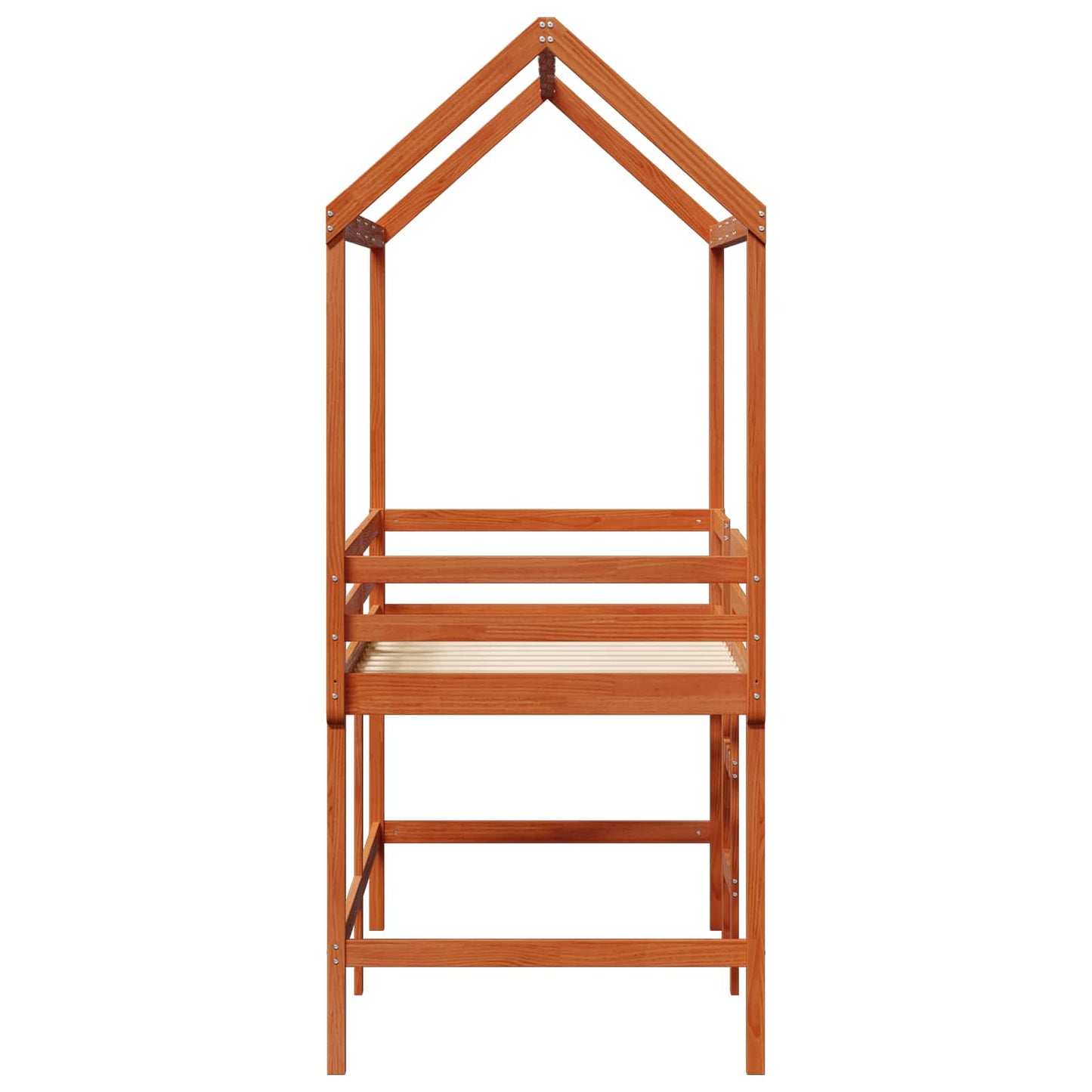 Hemsengeramme VoksBrun 90 x 190 cm Massiv furu