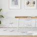 Samlebar Dinning Stol 2 pcs Hvit 48 x 43,5 x 81 cm PVC stål vidaXL