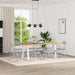 Samlebar Dinning Stol 8 pcs Grå 48 x 43,5 x 81 cm PVC stål vidaXL