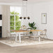 Samlebar Dinning Stol 8 pcs sand 48 x 43,5 x 81 cm PVC stål vidaXL
