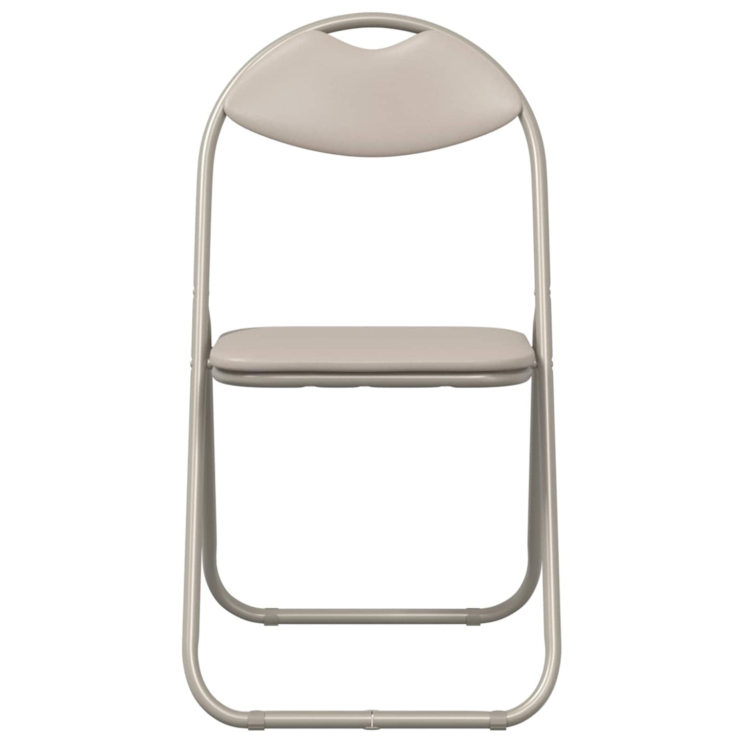 Samlebar Dinning Stol 8 pcs sand 48 x 43,5 x 81 cm PVC stål vidaXL