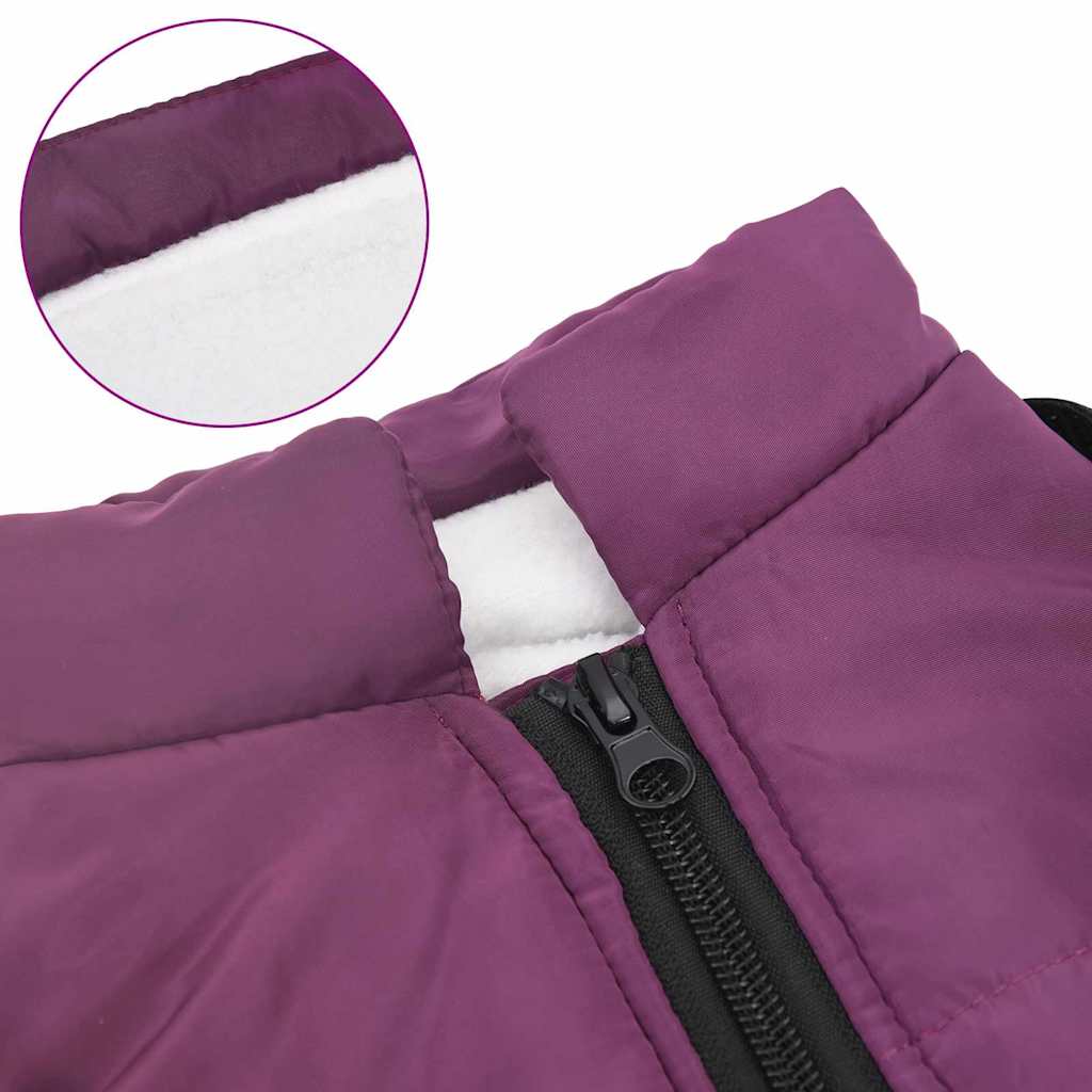 Hund Frakk Lilla L40 Fleece og polyester