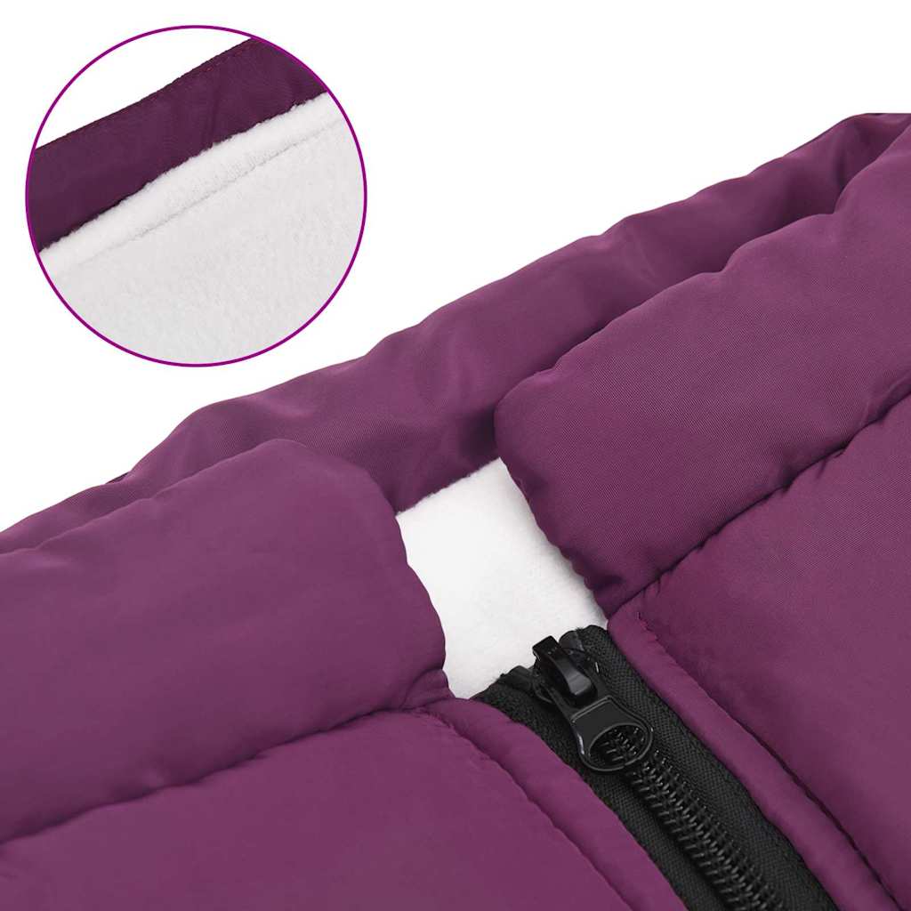 Hund Frakk Lilla L44 Fleece og polyester