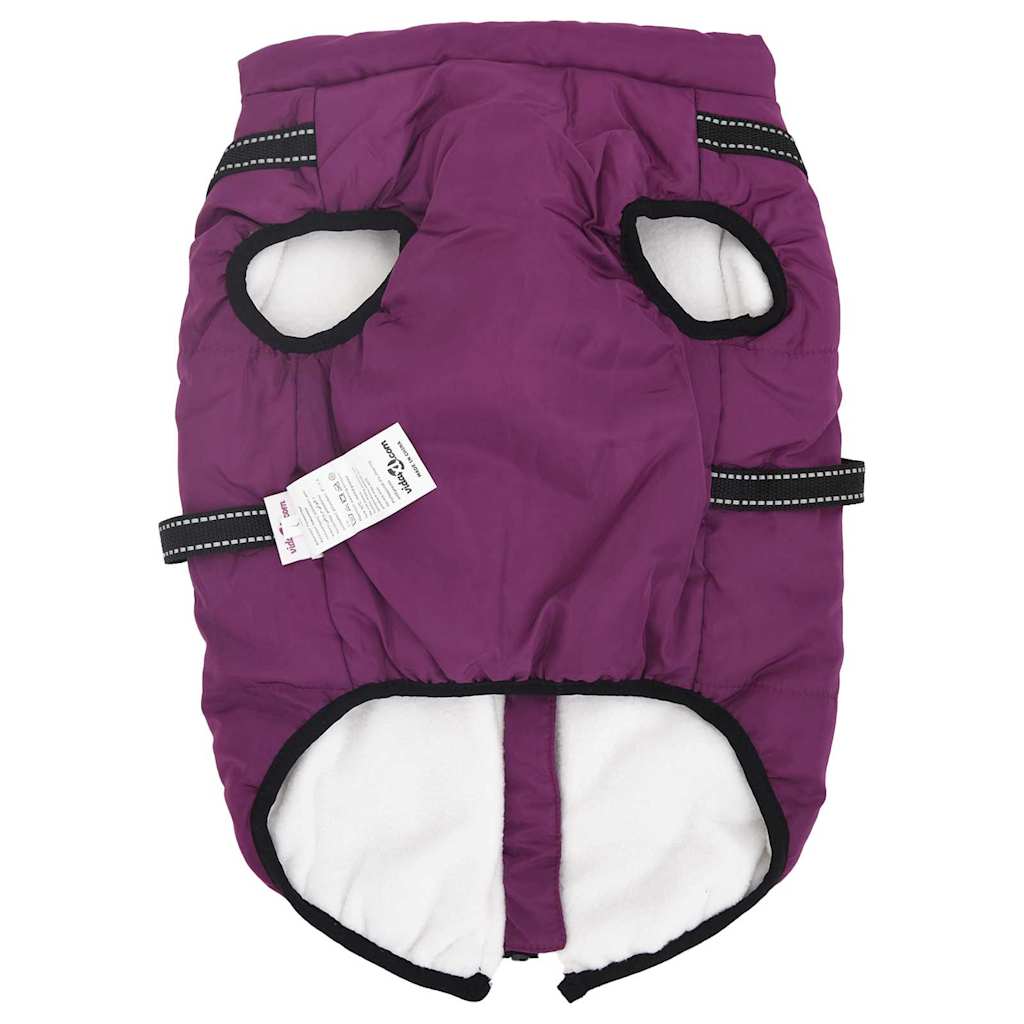 Hund Frakk Lilla L52 Fleece og polyester