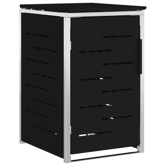 Avfallsbeholderoppbevaring Svart 77,5 x 69 x 112,5 cm