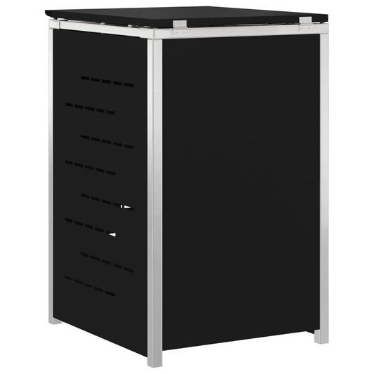 Avfallsbeholderoppbevaring Svart 77,5 x 69 x 112,5 cm