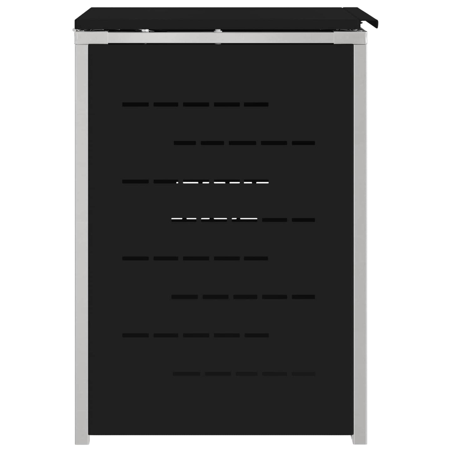 Avfallsbeholderoppbevaring Svart 77,5 x 69 x 112,5 cm