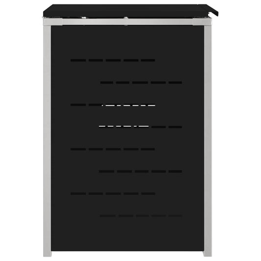 Avfallsbeholderoppbevaring Svart 77,5 x 69 x 112,5 cm