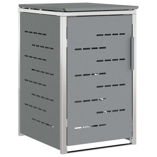 Avfallsbeholderoppbevaring Grå 77,5 x 69 x 112,5 cm
