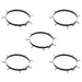 Gress Aerator Klemme med Pigger 5 pcs Ø 320 mm Stål