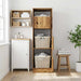 Vaskeromskap Artisan Eik 50 x 68 x 162 cm Konstruert tre
