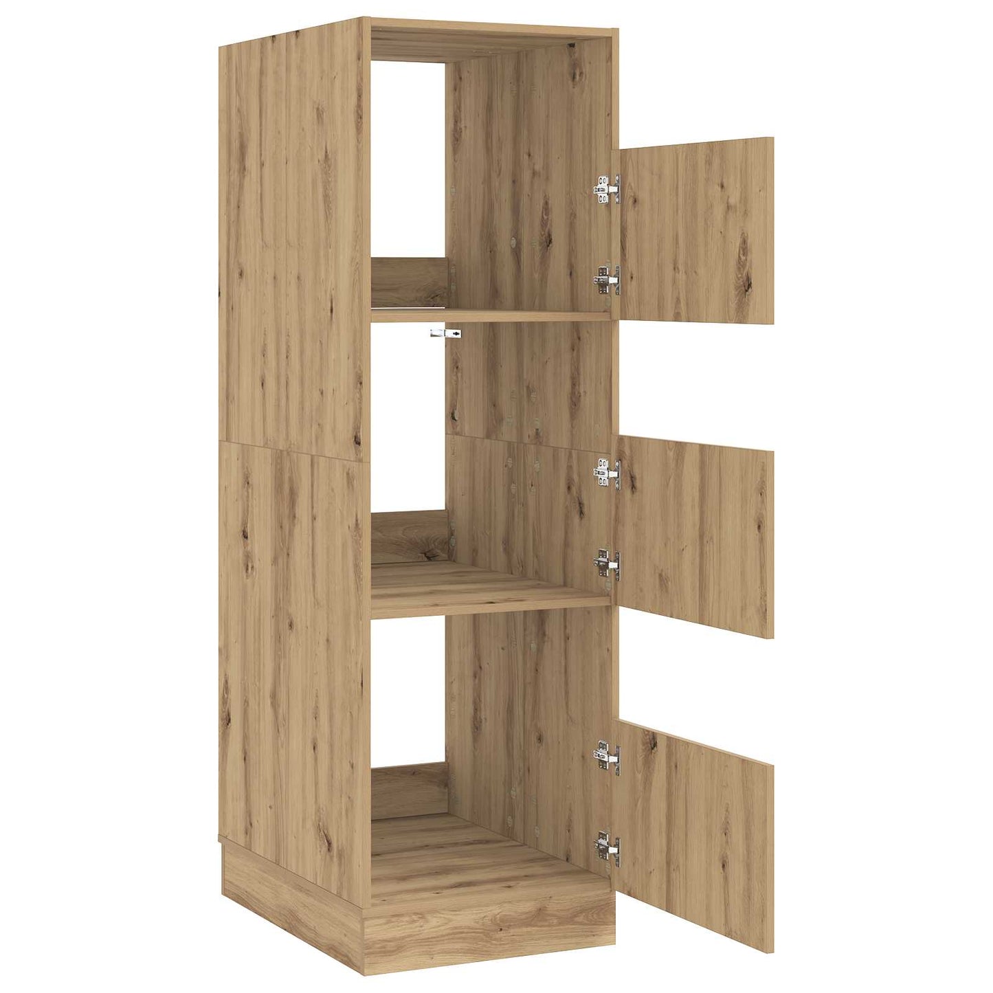 Vaskeromskap Artisan Eik 50 x 68 x 162 cm Konstruert tre