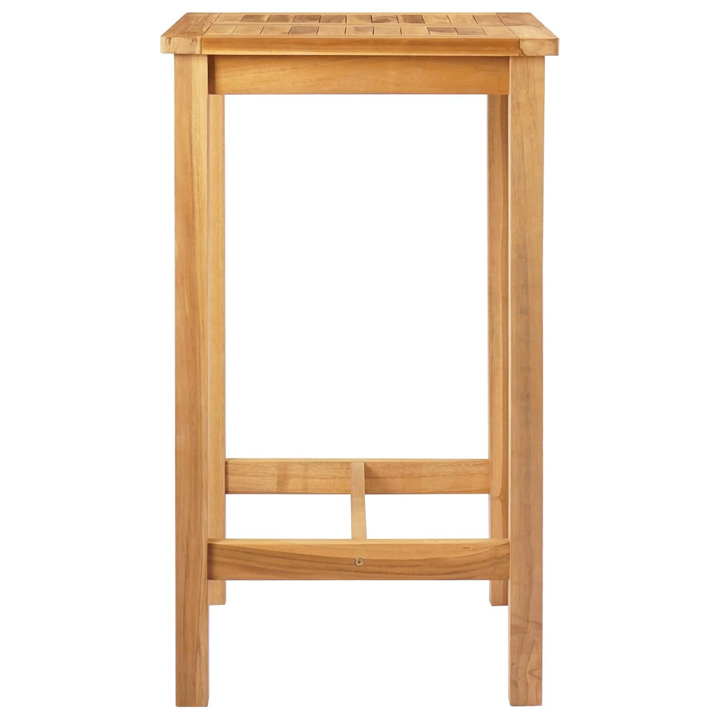 Barbord Naturlig 60 x 60 x 105 cm Solid teak