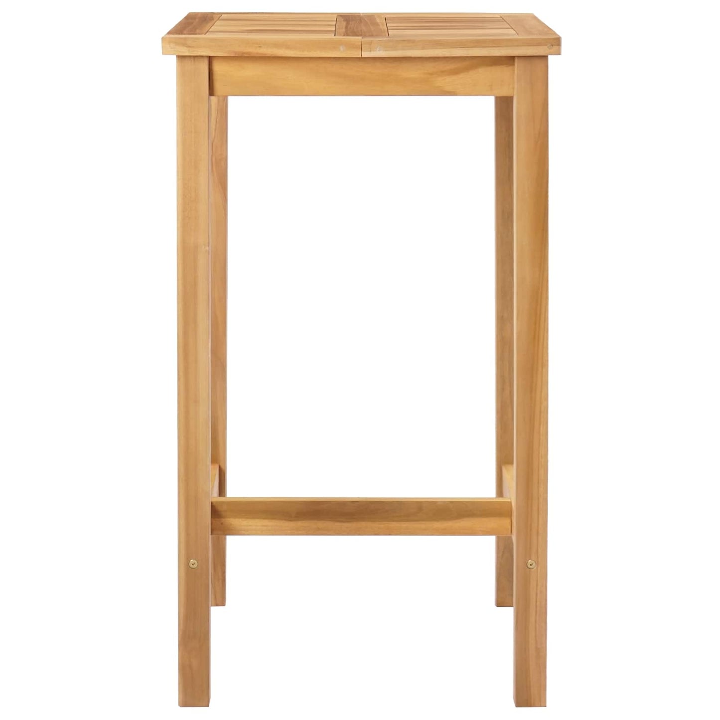 Barbord Naturlig 60 x 60 x 105 cm Solid teak