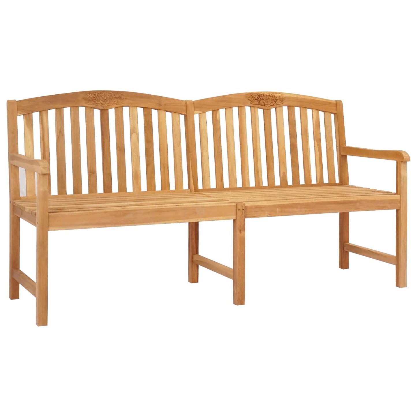Håndlaget Rosebenk Naturlig 150 x 60 x 90 cm Massivt Teaktre