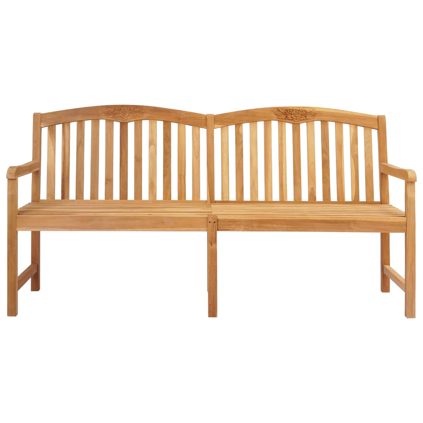 Håndlaget Rosebenk Naturlig 150 x 60 x 90 cm Massivt Teaktre