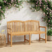 Håndlaget Rosebenk Naturlig 150 x 60,5 x 95 cm Massivt Teaktre