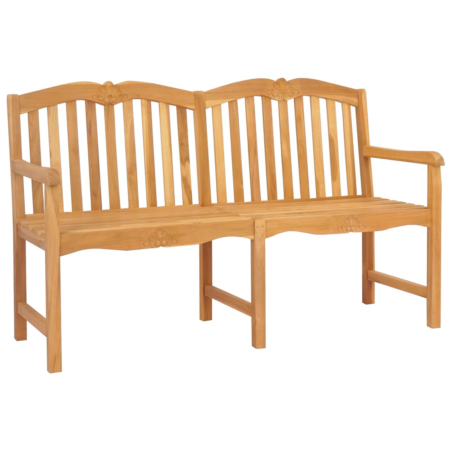 Håndlaget Rosebenk Naturlig 150 x 60,5 x 95 cm Massivt Teaktre