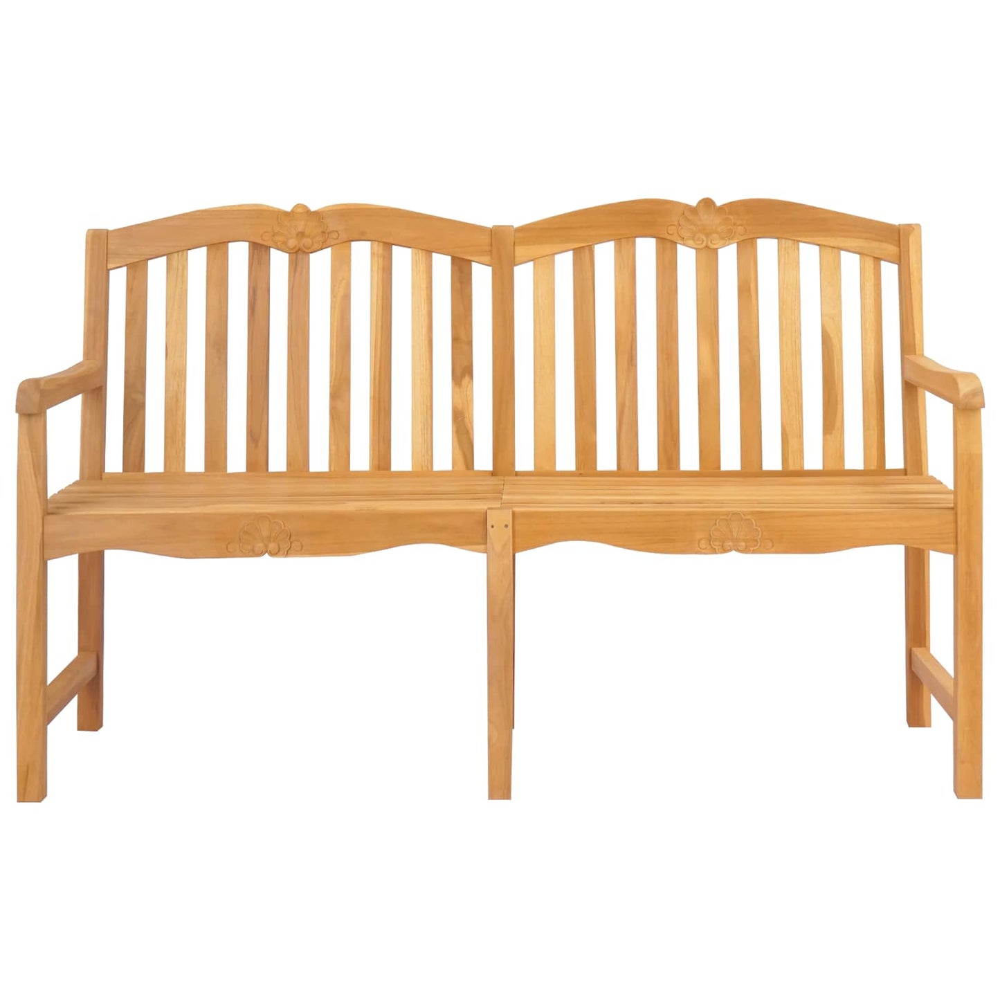 Håndlaget Rosebenk Naturlig 150 x 60,5 x 95 cm Massivt Teaktre