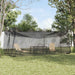 Hage Myggenett 156 Mesh Svart 3 x 6 x 2,5 m Polyester