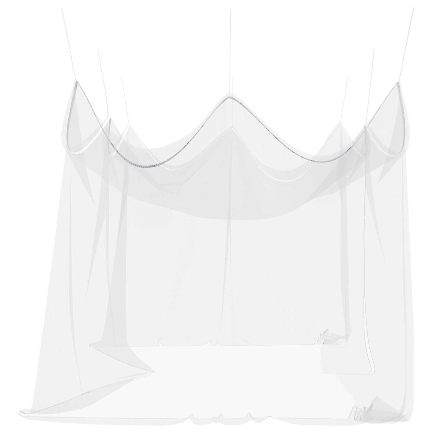 Hage Myggenett 156 Mesh Hvit 3 x 6 x 2,5 m Polyester