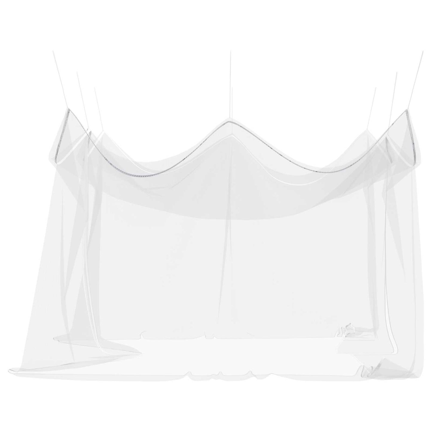 Hage Myggenett 156 Mesh Hvit 4 x 4 x 2,5 m Polyester