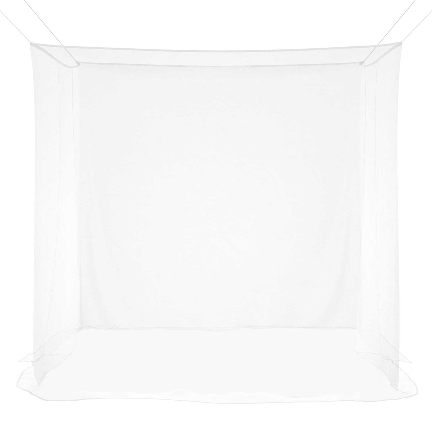 Myggnett for seng 156 mask 3 pcs Hvit Polyester