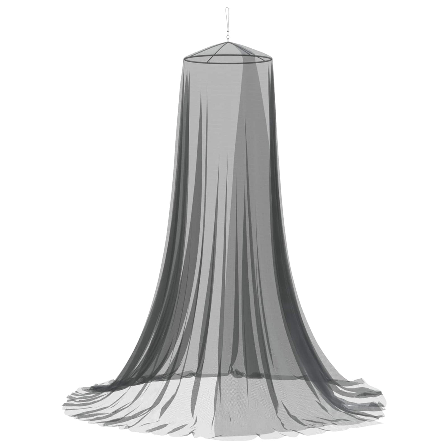 Myggnett for seng 156 mask Svart Ø56 x 220 cm Polyester
