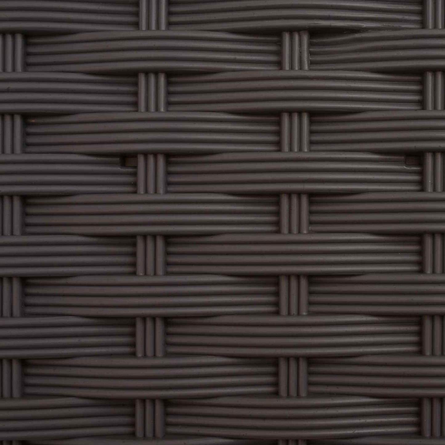 Hevet Bed med Trellis og Tak Brun 124 x 40 x 123 cm PP