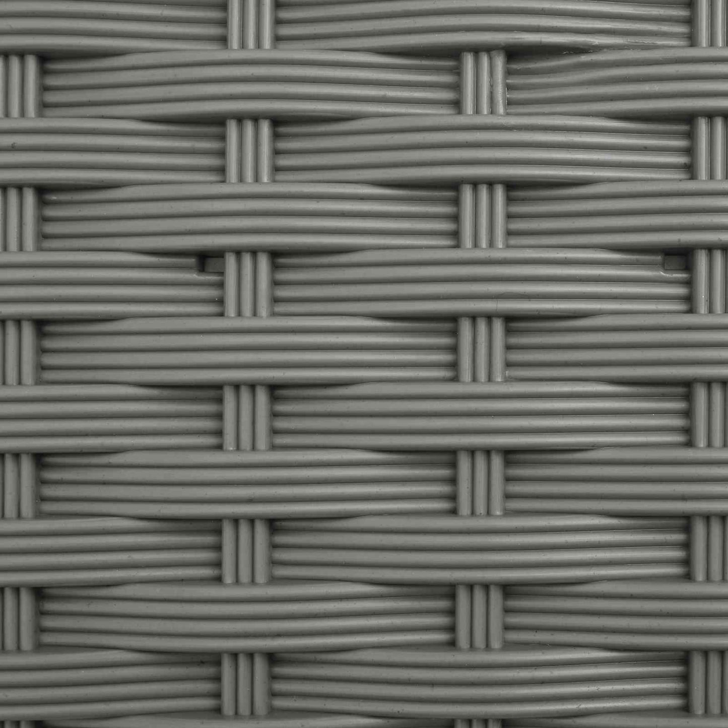 Hevet Bed med Trellis og Tak Lysegrå 125 x 40 x 138 cm PP