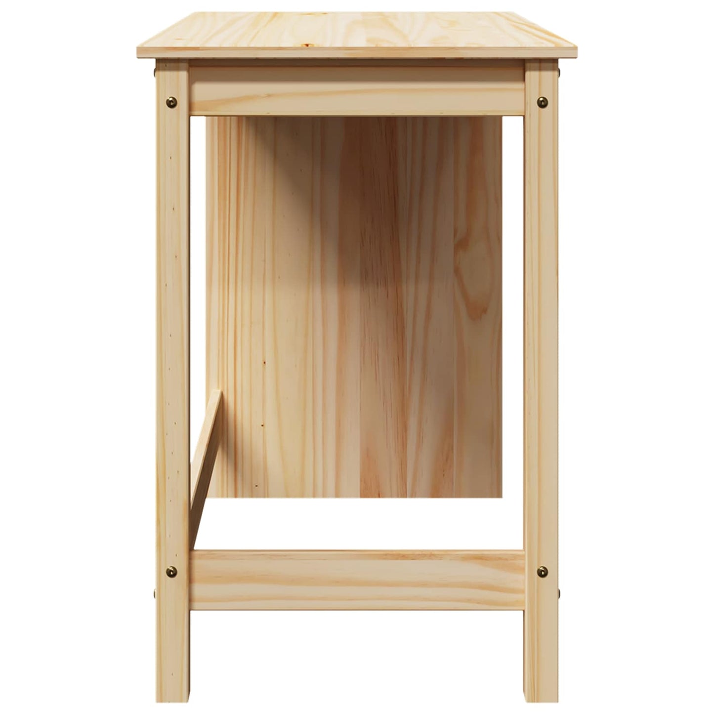 Skrivebord Brun 112 x 50 x 75 cm Massiv furu