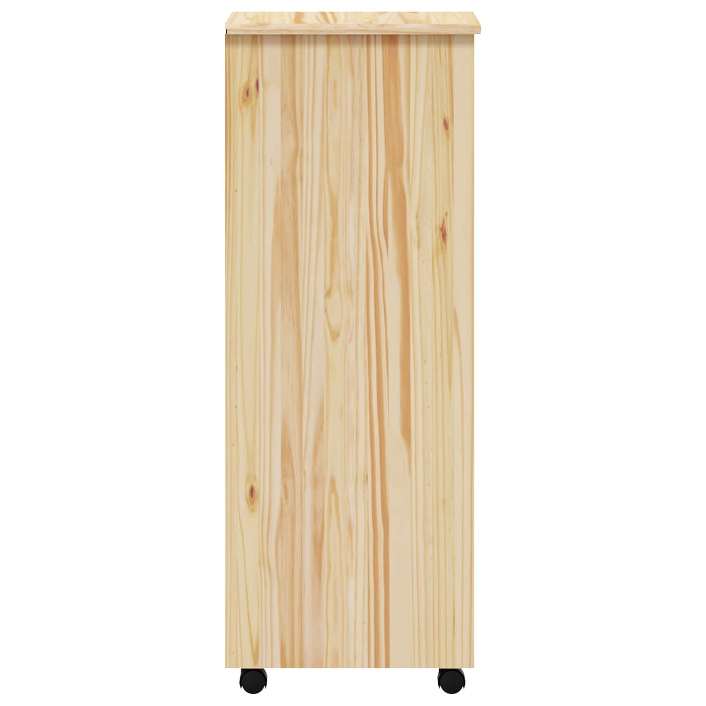Rullende skap med skuffer MOSS Klar lakk 34 x 39 x 103 cm