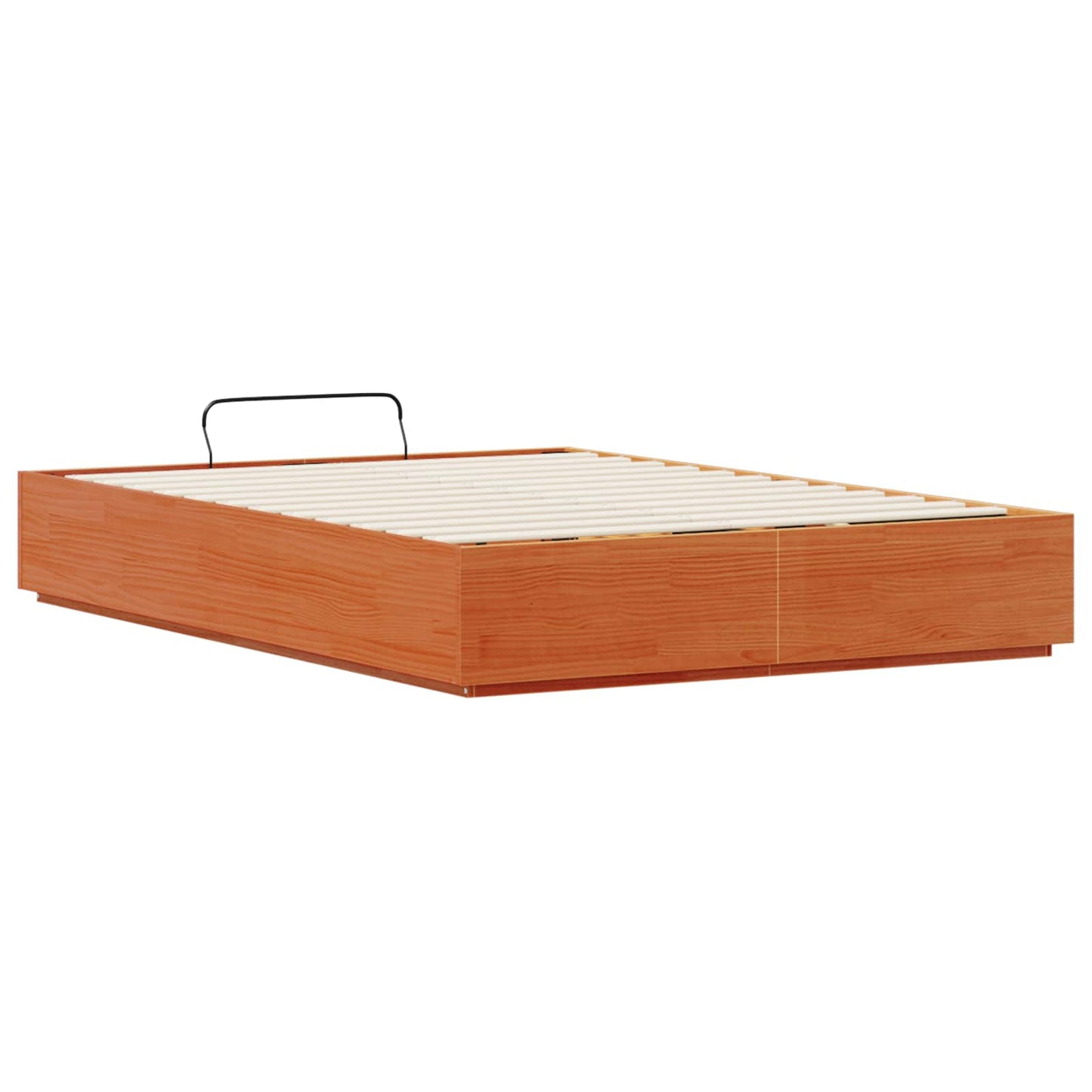 Ottoman sengeramme VoksBrun 135 x 190 cm Massiv furu