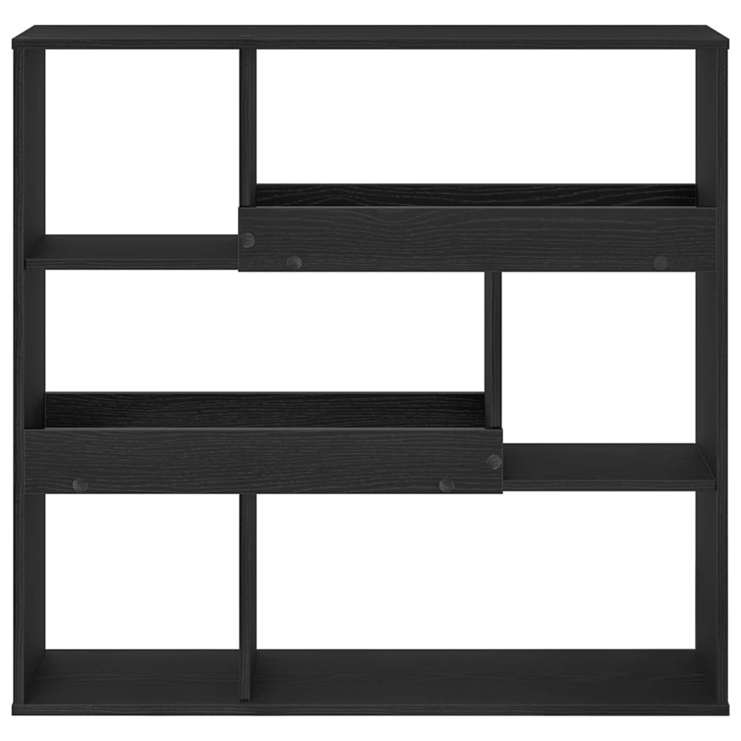Bokhylle Svart Eik 100 x 33 x 94,5 cm Konstruert tre