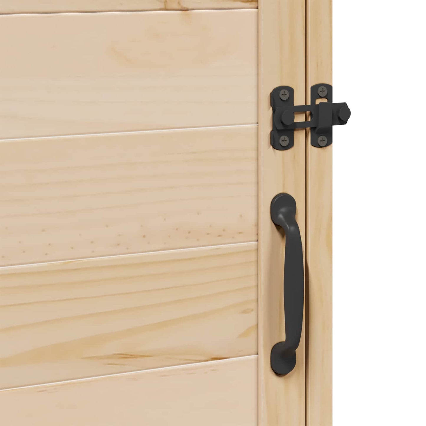 Hagehus med tak Naturlig 59 x 56 x 113,5 cm Massiv Furu Tre