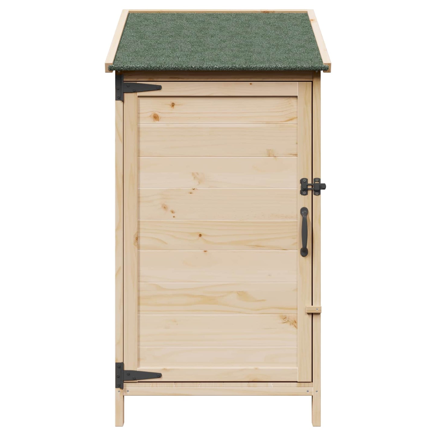 Hagehus med tak Naturlig 59 x 56 x 113,5 cm Massiv Furu Tre