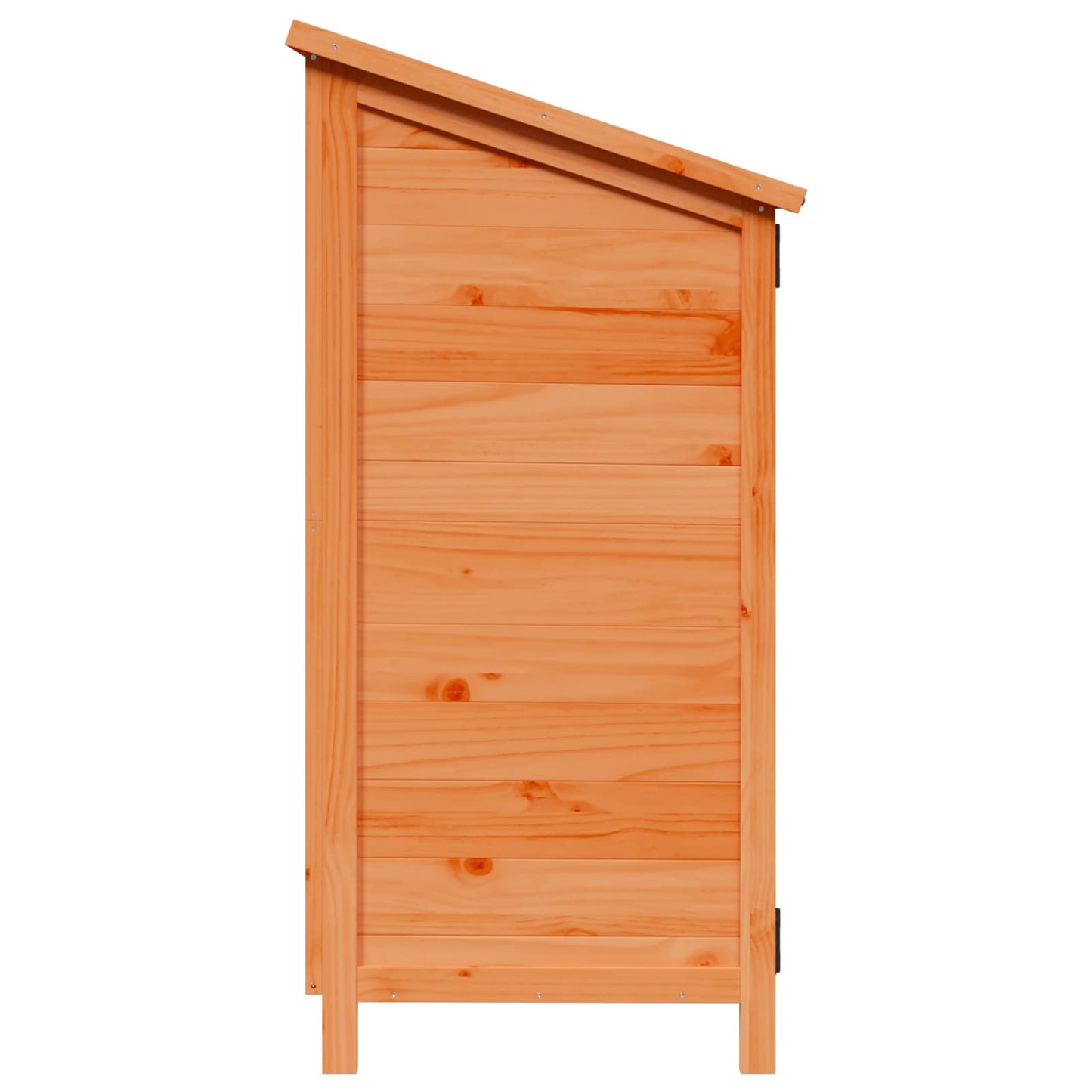 Hagehus med tak Brun 106,5 x 56 x 113,5 cm Massiv Furu Tre