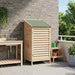 Hagehus med tak Naturlig 59 x 56 x 113,5 cm Massiv Furu Tre