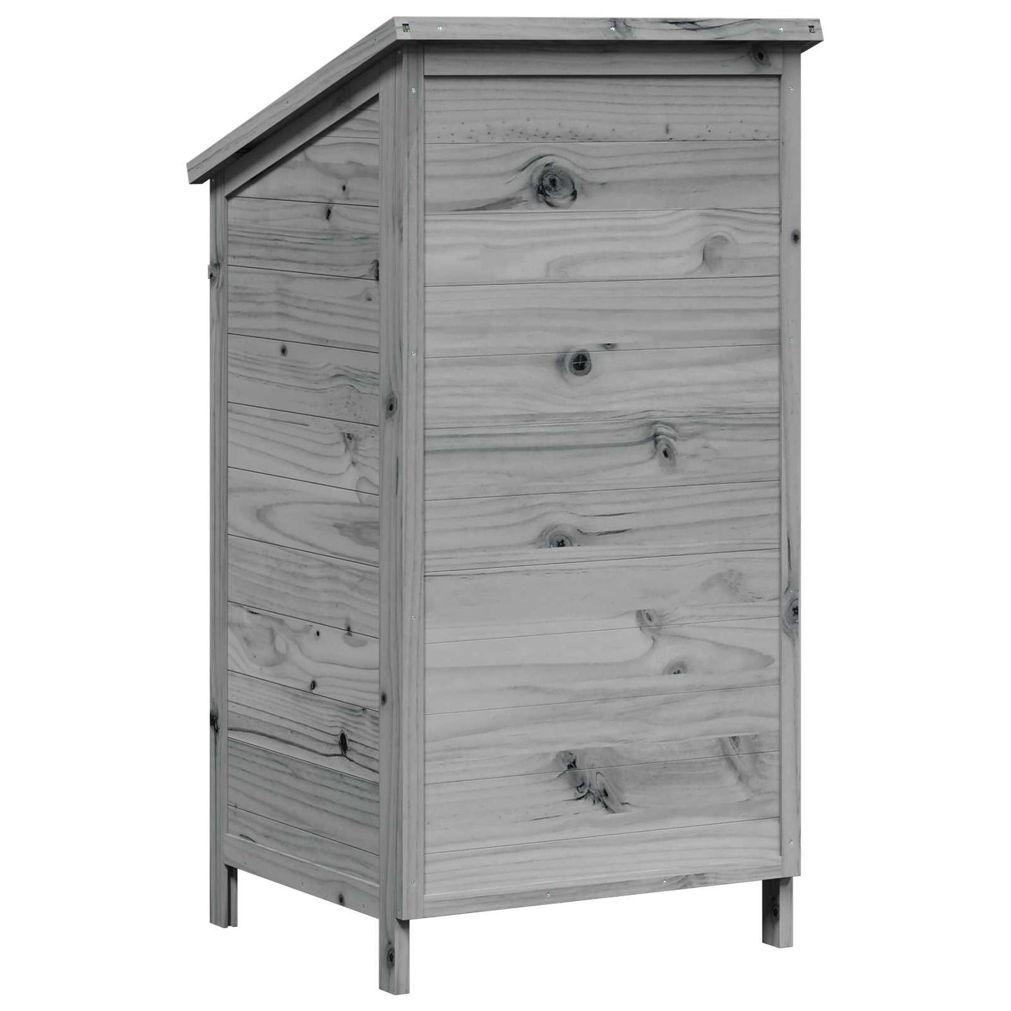 Hagehus Grå 59 x 56 x 113,5 cm Massiv Furu Tre
