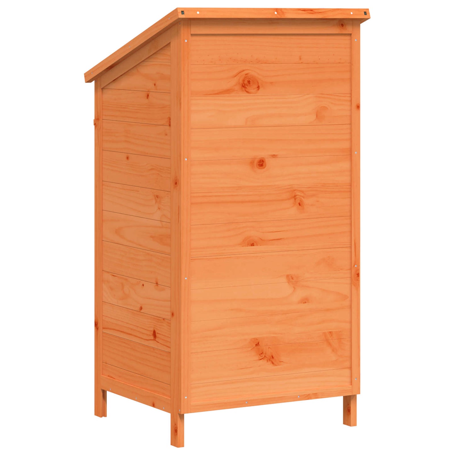 Hagehus med tak Brun 59 x 56 x 113,5 cm Massiv Furu Tre