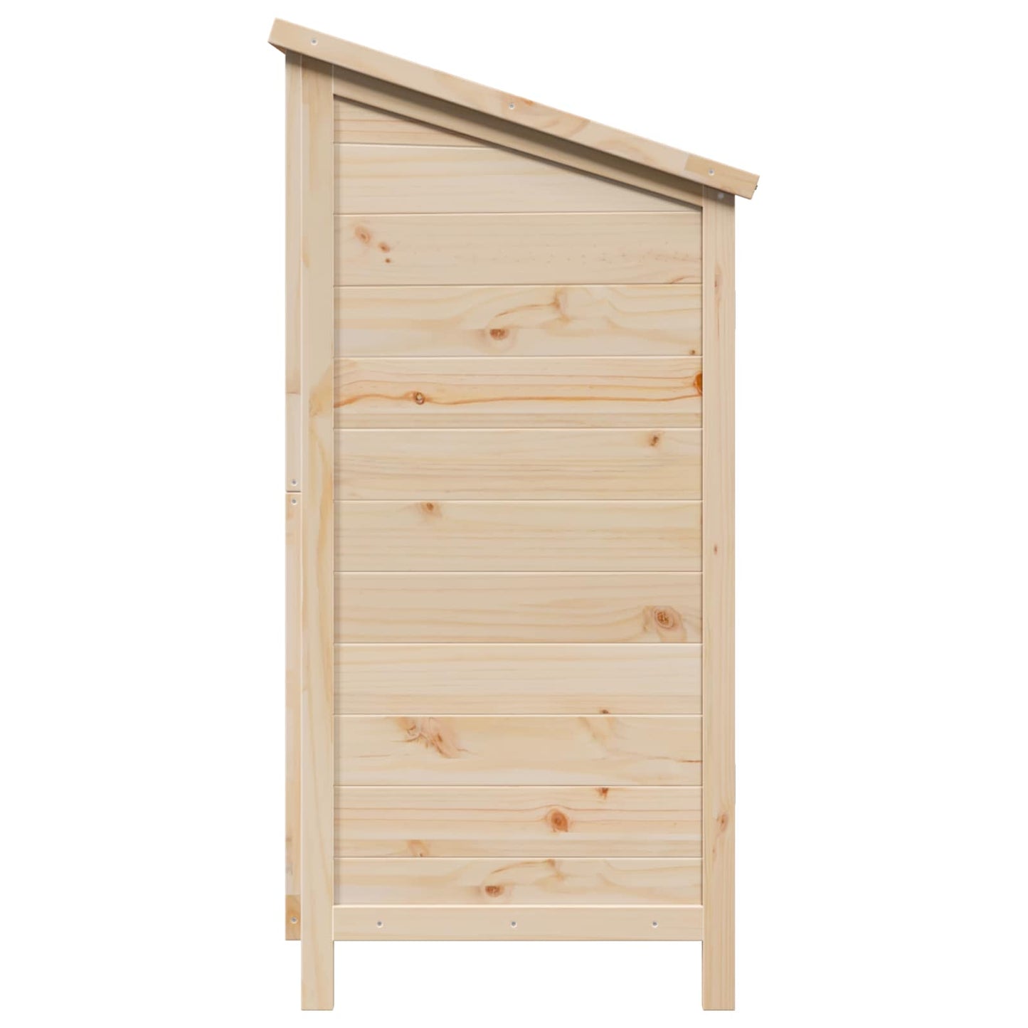 Hagehus med tak Naturlig 106 x 56 x 113,5 cm Massiv Furu Tre