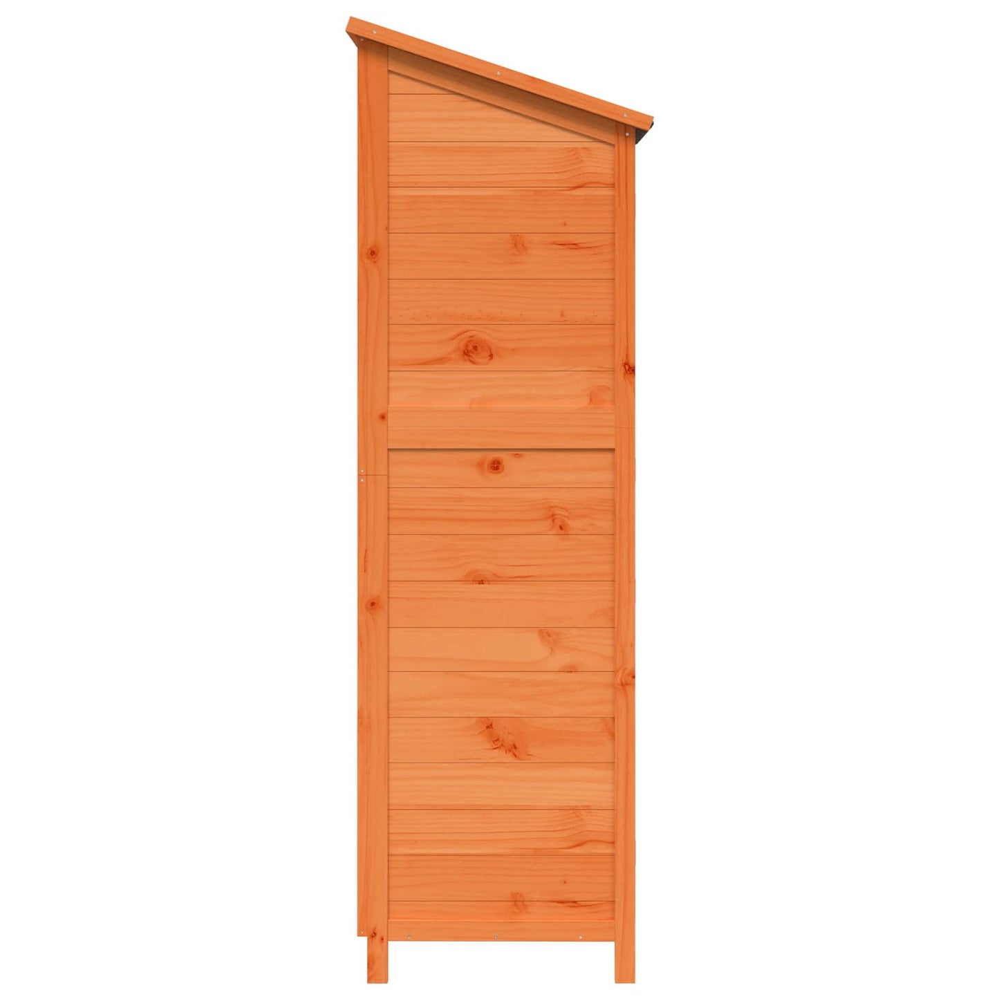 Hagehus med tak Brun 59 x 56 x 176 cm Massiv Furu Tre