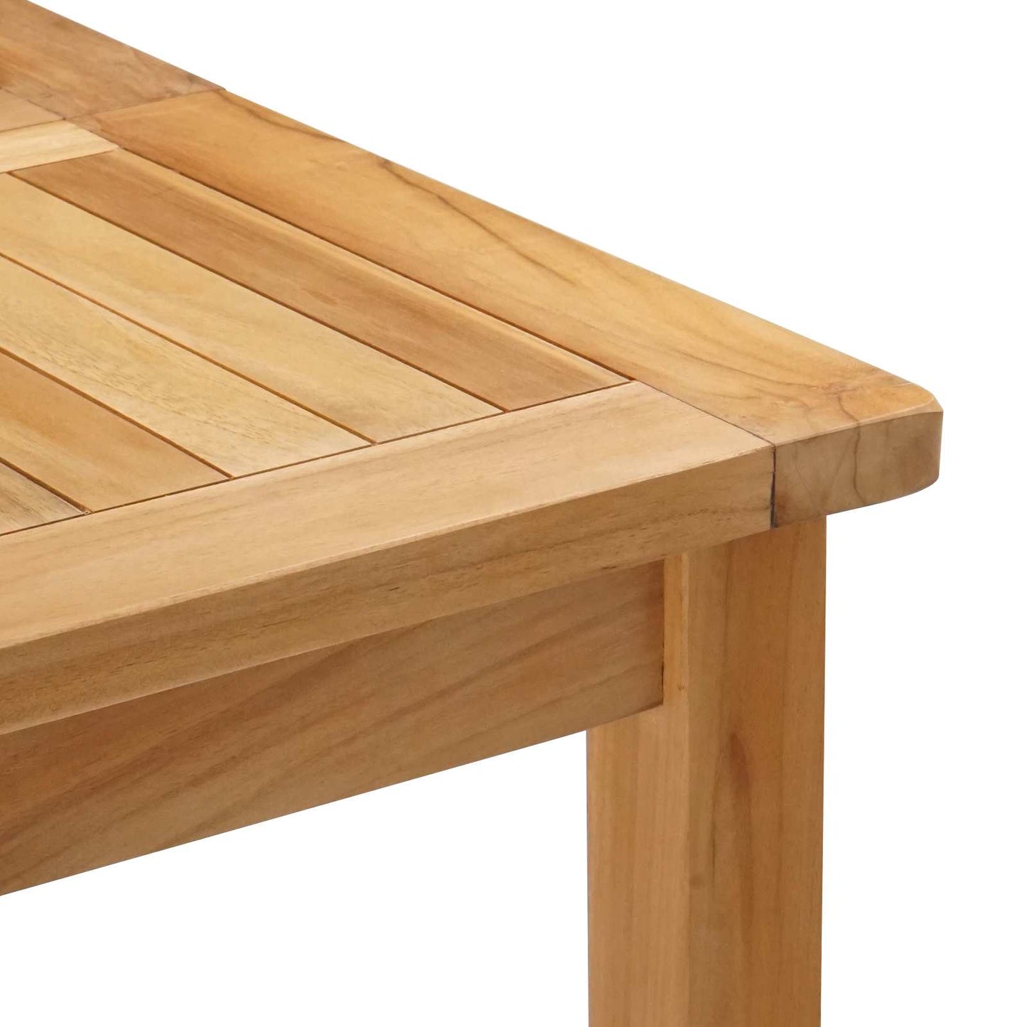 Ute Barsett 7 pcs Naturlig Massivt Teaktre