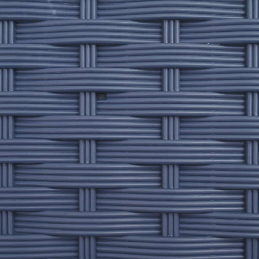 Hevet Bed med Trellis og Tak Grå 124 x 40 x 129 cm PP