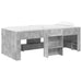 Barnas Høye Sengramme 2 pcs Betong 203 x 101,1 x 68,5 cm