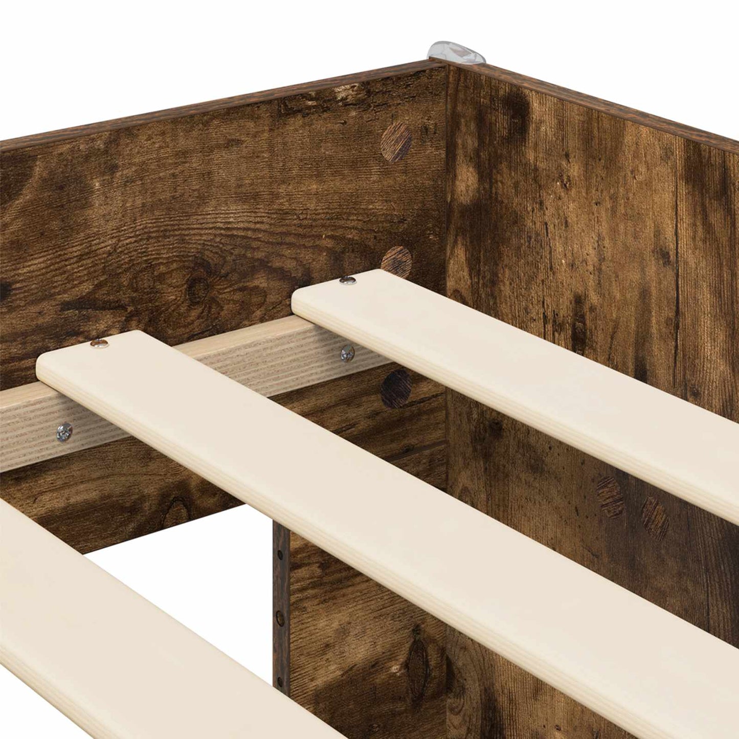 Barnas Høye Sengramme 2 pcs Gammelt tre 90 x 200 cm