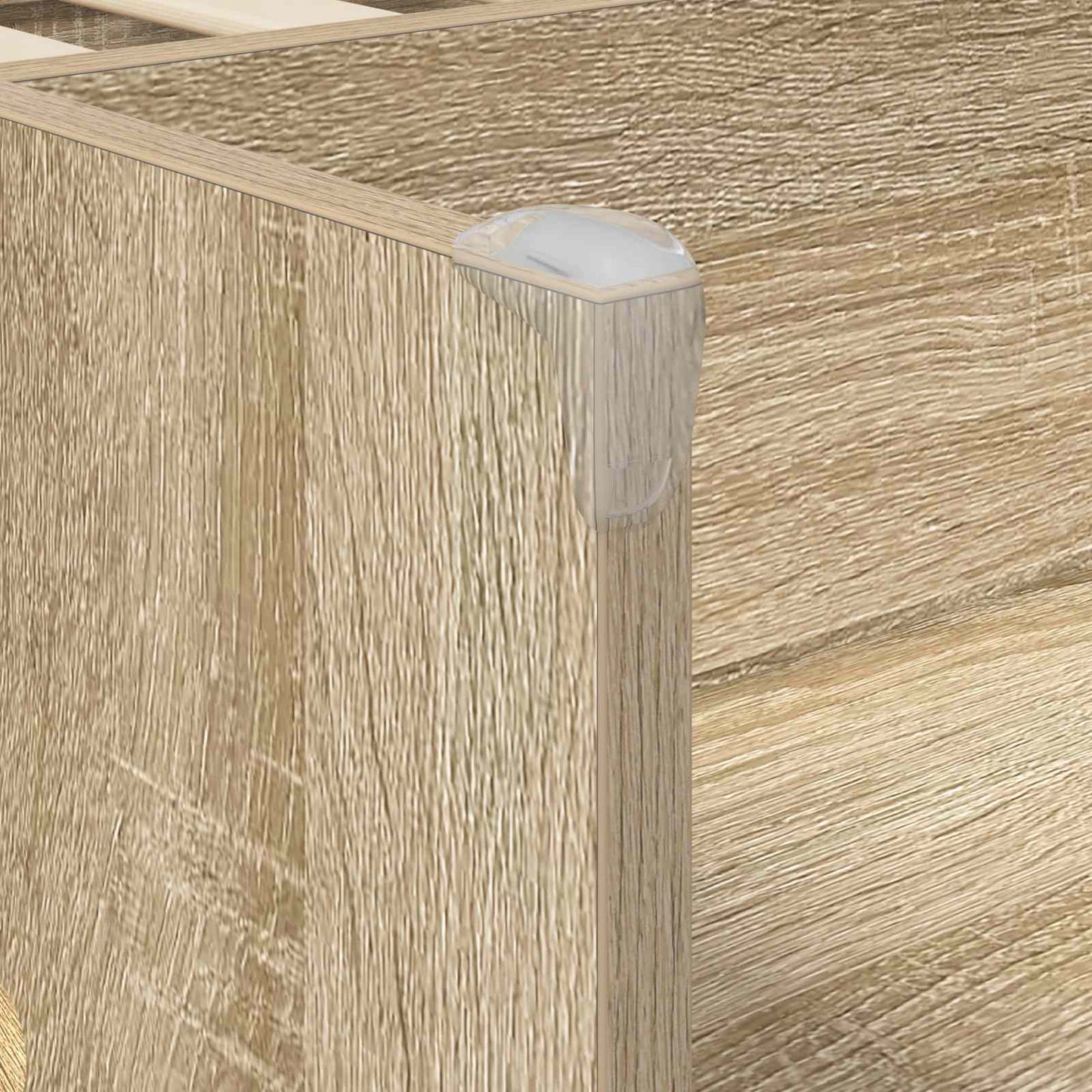 Barneseng med oppbevaring Sonoma eik 98.5 x 200 cm