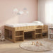 Barneseng med oppbevaring Artisan eik 98.5 x 200 cm